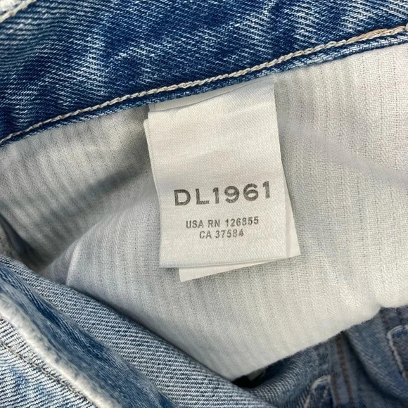 DL1961 Lela Slim Jeans |  Light Wash | Size 25 | NWOT - Picture 13 of 13